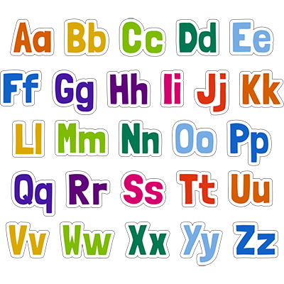 Handwriting Letter Sign Set | Alphabet Signs | UK School Signs